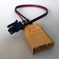 Kabel Daya Radio XT60 Impor Asli Transmisi Data & Gambar Nirkabel Microhard P900 PMDDL2450