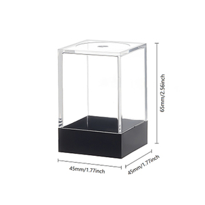 Bán buôn rõ ràng Acrylic <span class=keywords><strong>DICE</strong></span> Hộp xúc xắc nhựa hình hộp hiển thị cho lưu trữ của sưu tầm DND <span class=keywords><strong>Dice</strong></span> Set - Product Image 2