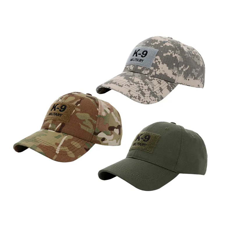 New Jungle Outdoor Golf Caps Designer Embroidery Men Hats Summer Cap Tactical Camouflage Baseball Cap