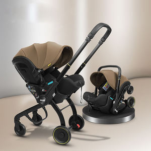 Poussettes <span class=keywords><strong>3</strong></span> en <span class=keywords><strong>1</strong></span> avec siège <span class=keywords><strong>auto</strong></span> pliable pour nouveau-né, chariot de poche, poussette pour enfants - Product Image 1