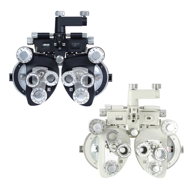 WB-1104A/B Phoropter Ophthalmic Optical Instruments Manual Vision Tester Equipment Black & White Eye Tester