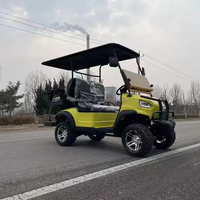 Carrito de Golf Eléctrico de Litio de 6 Plazas con Pantalla Digital LCD, Envío Rápido, Vehículo Utilitario Todoterreno, Directo de Fábrica