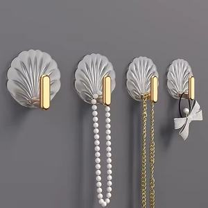 Wholesale <b>Wall</b> Adhesive <b>Hook</b> Beautiful Transparent Shape Acrylic <b>Wall</b> <b>Hook</b> for Bathroom Kitchen Living Room Porch Bedroom - Product Image 4