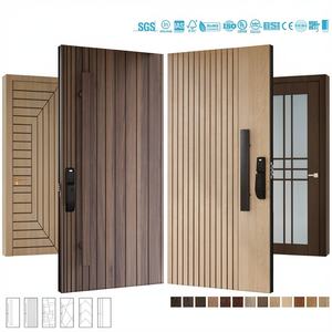 American Solid <b>Wood</b> Luxury Anti-Theft Revolving Entrance Door for Apartment Use - Product Image 2