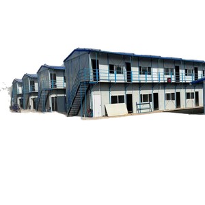 บ้านสำเร็จรูปแบบแซนด์วิชพาแนล รูปทรงสี่เหลี่ยมผืนผ้า ความหนามาตรฐาน ดีไซน์เรียบง่าย ใช้เป็นหอพัก บ้านคอนเทนเนอร์ - Product Image 5