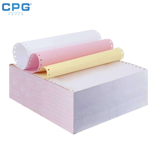Rouleau de papier autocopiant 3 plis NCR pour formulaires de relevés bancaires, reçus de guichet automatique et documents financiers - Product Image 1