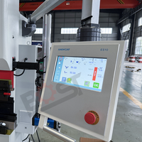 Máquina Dobladora de Chapa Metálica de Alta Precisión Nanjing BOST, 3200 mm, Prensa Hidráulica con Sistema de Control TP10