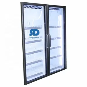 Soardragon Холодильник стеклянная дверь для супермаркета витрина морозильная камера