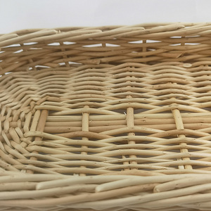 Mimbre decorado frasco de vidrio con la tapa de bambú/<span class=keywords><strong>cesta</strong></span> de mimbre tejida con mango para almacenamiento - Product Image 5