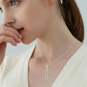 Collier Pendentif Minimaliste en Acier Inoxydable <span class=keywords><strong>Argent</strong></span>é avec Graine de Moutarde, Bijou de Foi Premium pour Femme, Résistant au Ternissement - Product Image 5