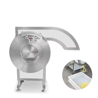 Commerciële automatische friet snijmachine, wortelsnijmachine, groentesnijmachine