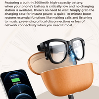 Lunettes Intelligentes de Traduction IA 2026 M02 avec Caméra 8MP, Reconnaissance Automatique, Transfert Wi-Fi, Appel Vocal Bluetooth, Lunettes de Soleil Intelligentes