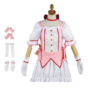 Anime Magic Girl Akemi Homura Cosplay Costume Puella Magi <span class=keywords><strong>Madoka</strong></span> <span class=keywords><strong>Magica</strong></span> jupes Cartoon Costume Kaname Lolita robe - Product Image 2