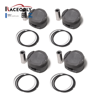 RACEORLY B46 B48 Ensemble de pistons et de segments forgés pour BMW 330i 430i F30 F56 G20 2.0L