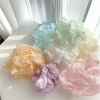 Imperméable à l'eau nacré neige poire papier doux mince fleur papier d'emballage cadeau emballage PVC enduit matériel pulpe impression industrielle