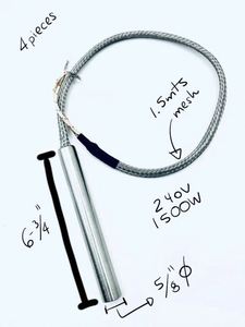 Custom Stainless Steel 220V High-Temperature Cartridge <b>Heating</b> <b>Tube</b> with Custom Power for Printer - Product Image 1