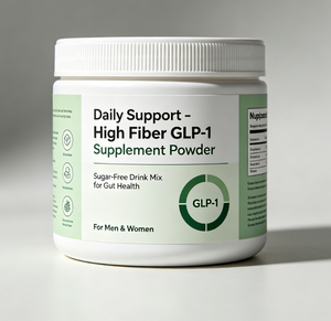 ผงเสริมอาหารไฟเบอร์สูง GLP-1 สำหรับผู้หญิงและผู้ชาย ช่วยดูแลสุขภาพลำไส้ ปราศจากน้ำตาล ชงดื่มง่าย - Product Image 1