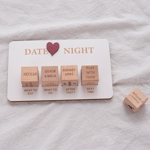 Juego de Dados de Madera para Adultos, Juegos Románticos y Divertidos, Dados para Citas Nocturnas para Parejas - Product Image 2