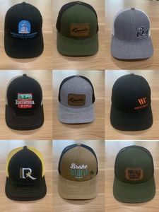 Biểu Tượng Tùy Chỉnh 6 Bảng Điều Chỉnh Rắn Đồng Bằng Thể Thao Cap Dệt Vá Khâu Brim Ngoài Trời Richardson 112 Trucker Mũ Bóng Chày Cho Nam Giới - Product Image 3