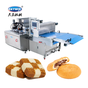 <span class=keywords><strong>Biscuits</strong></span> de double couleur de fournisseur d'usine faisant la machine Machine commerciale encroûtante de biscuit au chocolat - Product Image 1