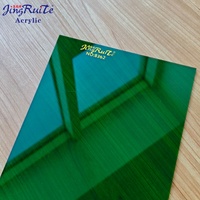 Feuilles d'acrylique vierges transparentes rouges Thermoformage Découpe Gravure Pliage Polissage |   Jingruite sur mesure, épaisseur personnalisée