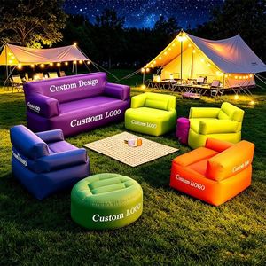 Fauteuil gonflable portable hermétique avec logo personnalisé pour salons professionnels, expositions de produits et événements de marque - Product Image 1