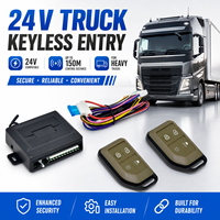 Système d'entrée sans clé pour camion 24V, kit de verrouillage centralisé à distance
