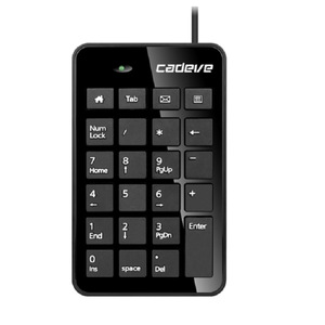 Cadeve 670 Numeric Keypad USB <b>Wired</b> Compact <b>Keyboard</b> For Finance Accounting Business Use - Product Image 3