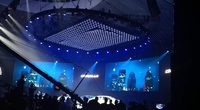 Shenzhen MDS nouveau produit 25cm boule d'énergie cinétique appropriée à utiliser décoration de musée et de centre commercial d'art ennemi avec effets d'animation
