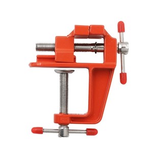 Da Ye Jiang Mini Bench Vise 86x95mm Metal <b>Smooth</b> Jaw Stationary Base For Woodworking Diy Model <b>Tools</b> - Product Image 4