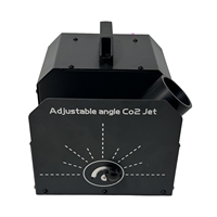 Équipement de scène Jet de CO2 à angle réglable avec machine à brouillard de contrôle DMX