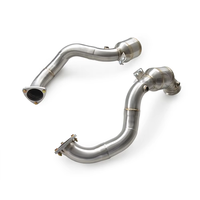 Venta Directa de Fábrica: Sistema de Escape de Alta Calidad con Tubo de Bajada de Acero Inoxidable SS304 para Aston Martin DB11 4.0T 2017-2022 para Mejorar la Respuesta de la Turbina