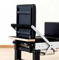 Machine de Pilates Reformer en aluminium de qualité studio, avec rail de précision CNC semi-surélevé, équipement de fitness Pilates en gros