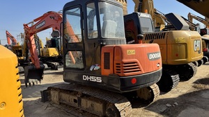 Mini-excavatrice d'occasion Doosan DH55 de 5,5 tonnes, petite excavatrice d'occasion Doosan DH55 DH60 avec EPA/CE - Product Image 5