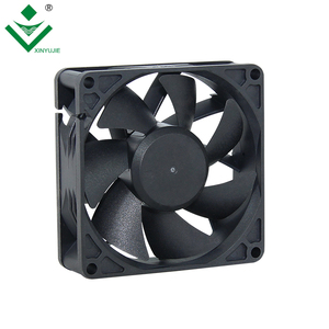 Quạt Làm Mát Im Lặng 80Mm 8025 Dc, Quạt Làm Mát Máy Tính Cpu 12V 24V 48V Dc 80X80X25mm - Product Image 2