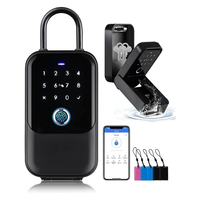 Custodia impermeabile all'ingrosso in fabbrica codice Tuya per impronte digitali Wifi Smart Key Box App telecomando a muro combinazione scatola di serratura per porta