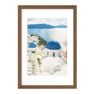 Modern Eco-Friendly Solid Wood Photo <b>Frame</b> Lightweight Foldable Durable Wall <b>Mount</b>. 20.32x25.40 Cm. Hanging Vertically - Product Image 1