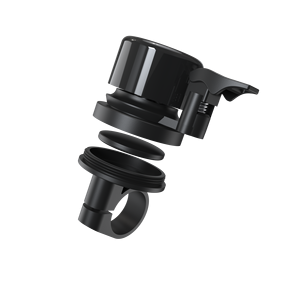 Sonnette de vélo étanche avec étui de protection AirTag, support de localisateur GPS, anneau en alliage d'aluminium, alarme pour équipement de cyclisme - Product Image 1