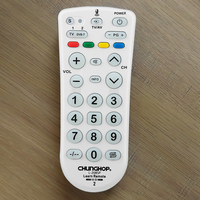 Control Remoto Universal para Aire Acondicionado L-208SP con Código Fijo, Pantalla LED Digital de Plástico y Función de Temporizador