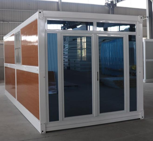 20ft gấp cabin Tiny Nhà Giá thấp có thể gập lại <span class=keywords><strong>container</strong></span> nhà văn phòng Modular nhà prefab nhà - Product Image 6