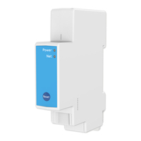 Medidor de Energía Inteligente RS485 Trifásico para Sistema de Energía Solar, Medición Bidireccional, Pinzas CT, Instalación en Riel DIN