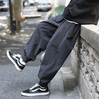 Pantalon de jogging au design original, pantalon de survêtement décontracté pour homme en velours côtelé rayé de haute qualité