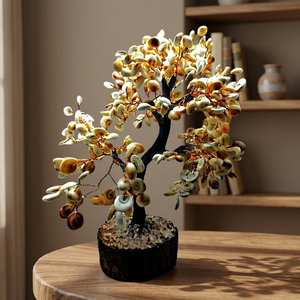 Vente en gros d'arbres bonsaï Gomti Chakra, pierres de guérison spirituelle, minéraux Reiki, artisanat en cristal, Feng Shui pour la décoration de la maison - Product Image 4