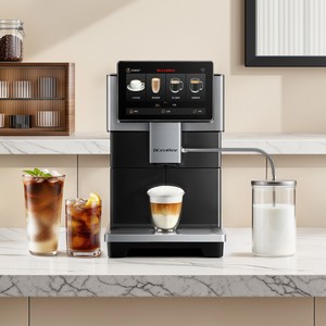 เครื่องชงกาแฟ Dr.Coffee H3 อัตโนมัติเต็มรูปแบบ พร้อมหน้าจอสัมผัส ตั้งโปรแกรมได้ มีเครื่องทำฟองนม เครื่องชงกาแฟขนาดเล็กสำหรับใช้ในบ้าน - Product Image 4
