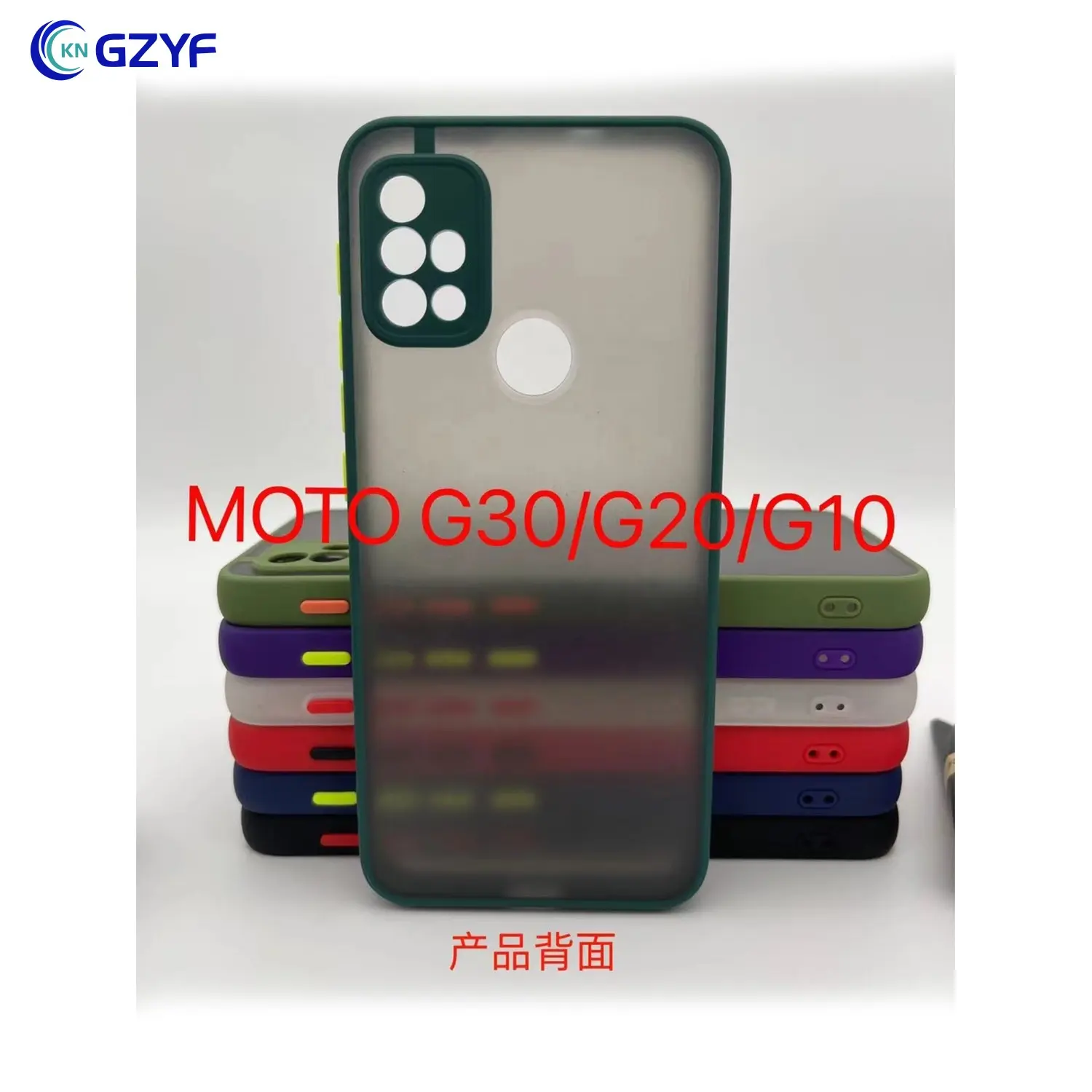 G40 G30 G20 Funda custodia per telefono per Motorola Moto G10 G60 cover posteriore traslucida protezione antiurto per fotocamera bordo colore opaco