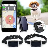 Großhandel Intelligenter Haustier-GPS-Tracker IP67 Wasserdicht 5m Genauigkeit Echtzeit-Tracking Halsband SOS-Alarm Magnetisches Aufladen 48h
