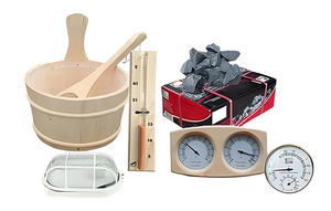 उच्च गुणवत्ता वाली इलेक्ट्रिक ठोस लकड़ी आधुनिक आउटडोर वर्ग लकड़ी के जलने वाले सौना कमरे, विला के लिए गीले भाप समारोह के साथ - Product Image 3