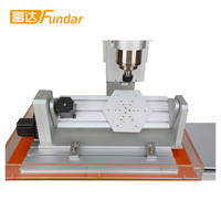 Routeur en bois de commande numérique par ordinateur de 5 axes HY-6040 1500W Vertical en métal machine de gravure cnc fraiseuse pour le Cuivre En Aluminium