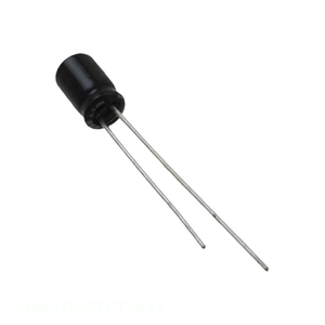 50MS71MEFCT54X7คาปาซิเตอร์รูผ่านรูเรเดียล1 uF 20% 50V - Product Image 1