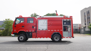 Camion de pompiers 4x4 qualifié de 4000 L, durable, tout-terrain, répondant aux normes mondiales d'exportation d'équipements de lutte contre les incendies - Product Image 6